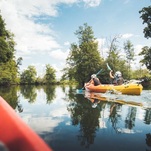 Canoe sur la Meuse