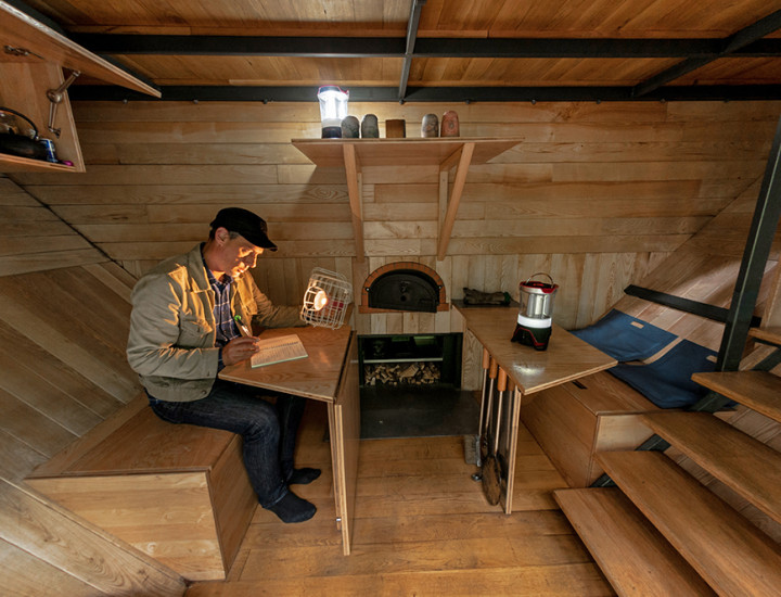 Intérieur du Nichoir Vent des Forets