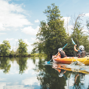 Kayak sur la Meuse