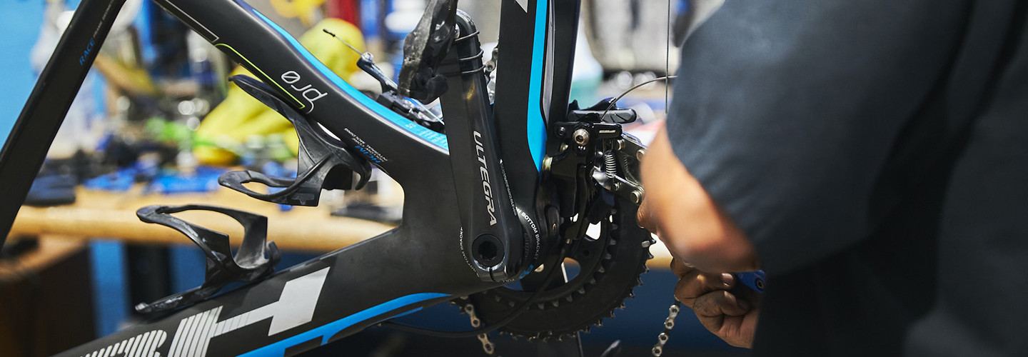 Réparation de vélo