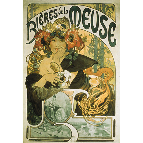 Affiche bières de Meuse