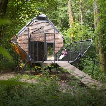 Matali Crasset, Le Nichoir. Vent des Forêts 2011 ©Guillaume Ramon