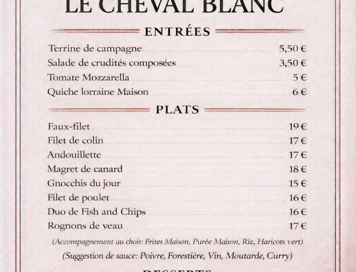 Le Cheval Blanc