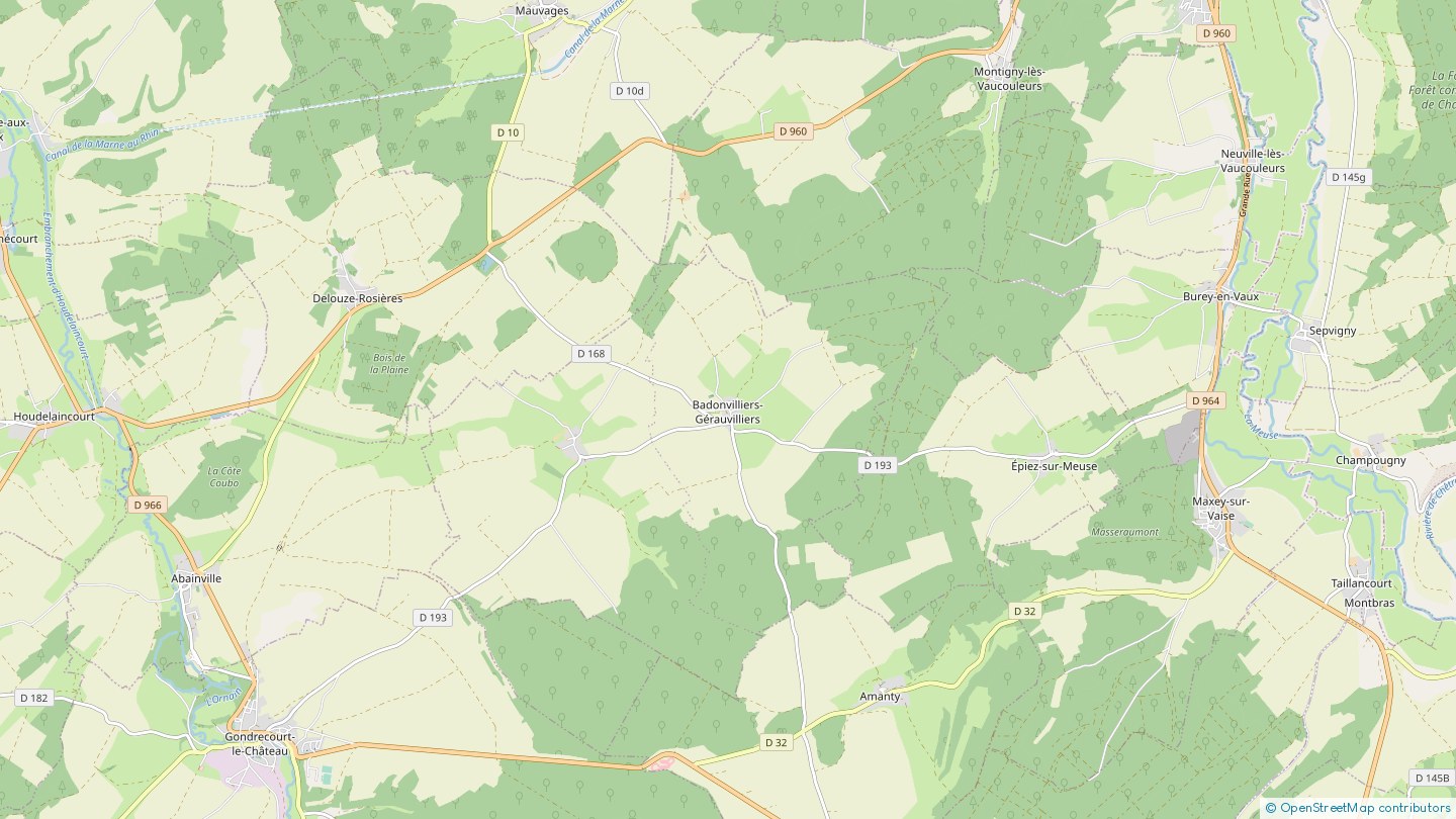 14 Grande rue Badonvilliers Gerauvilliers