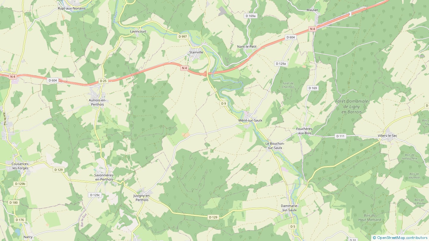 Entre Ménil-Sur-Saulx et Juvigny-En-Perthois Stainville