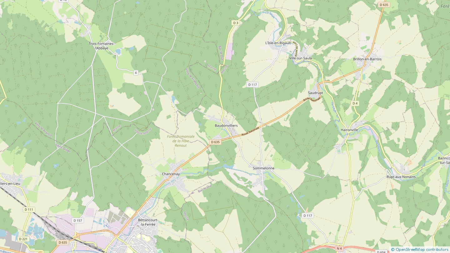 Rue des Nonnes Baudonvilliers