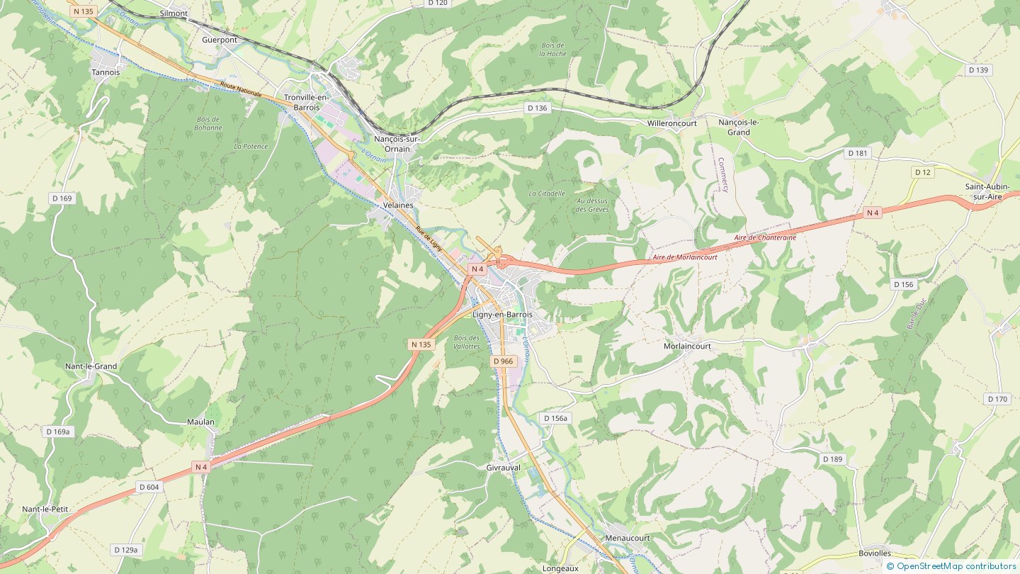 Rue de la Tour Ligny en Barrois