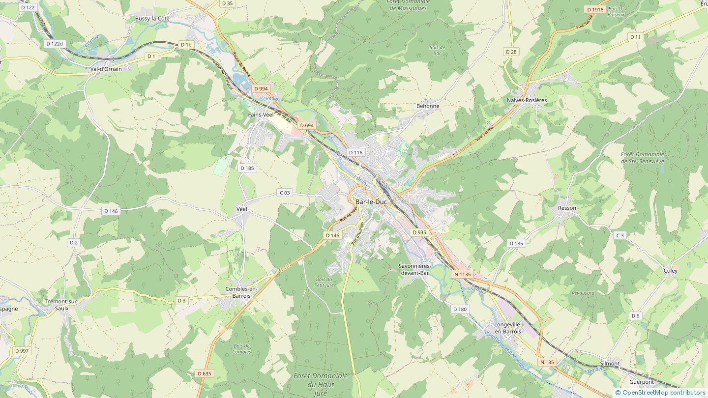 Rue François de Guise Bar le duc