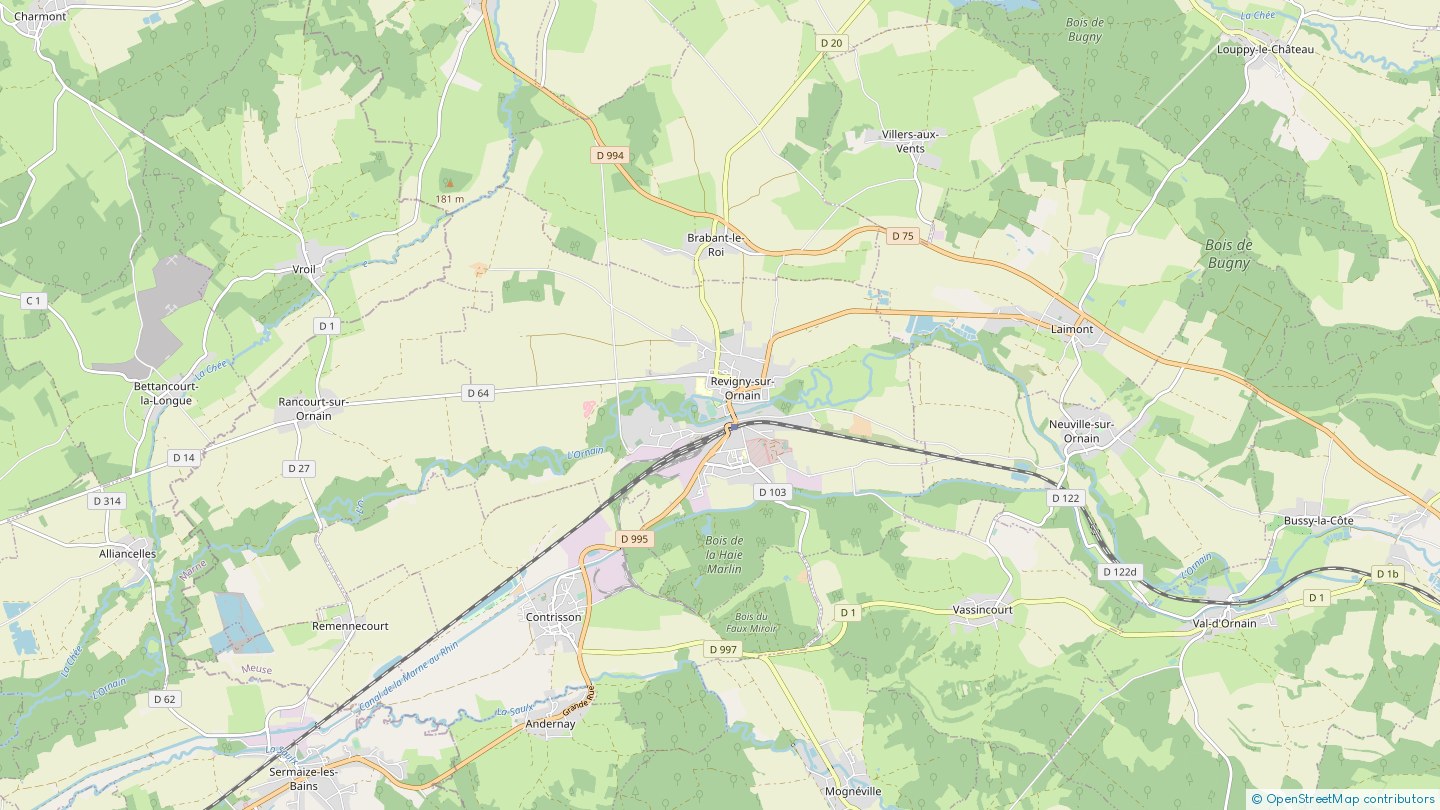 Rue du Stade Revigny sur Ornain