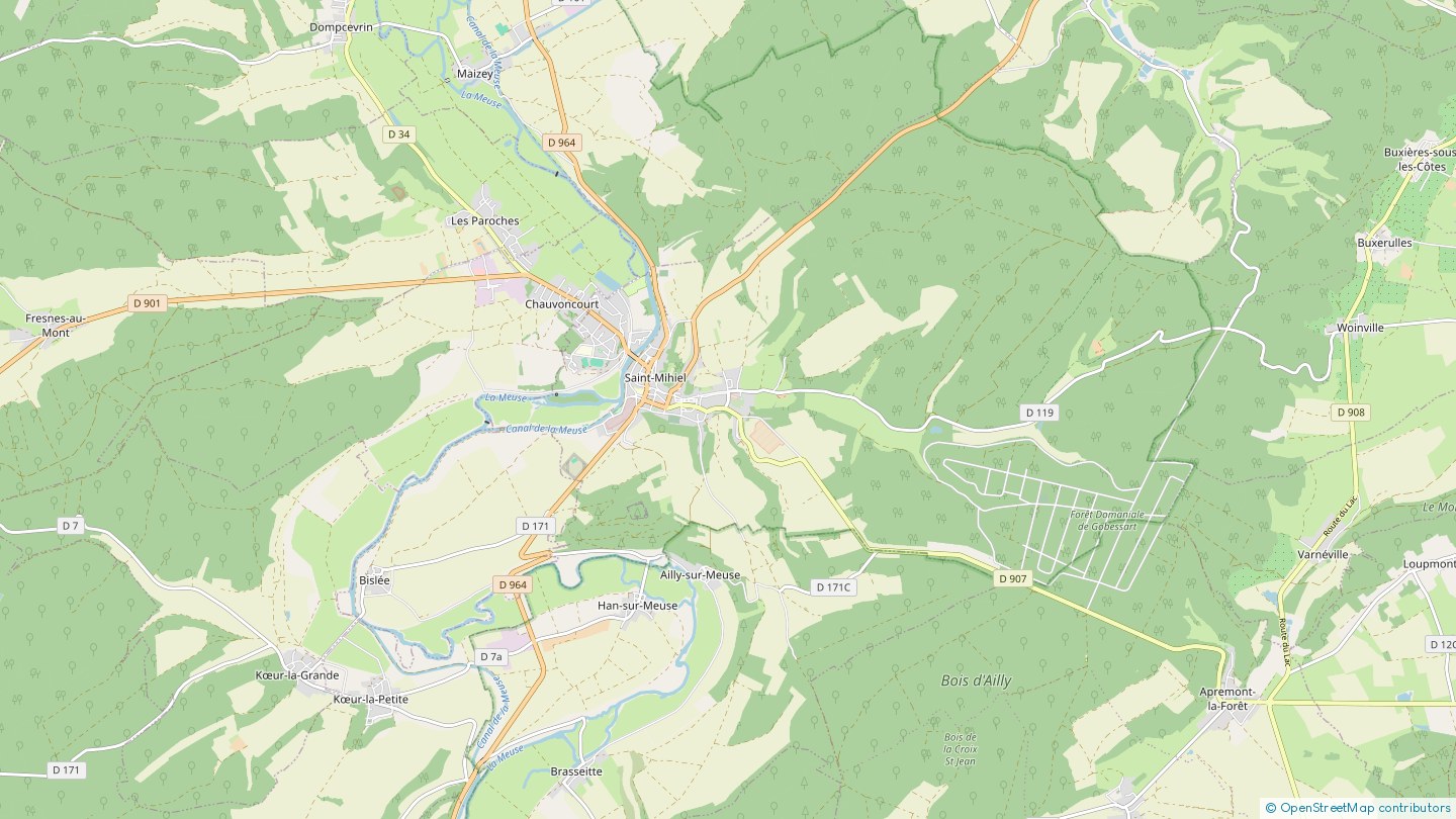 Rue de Sénarmont Saint Mihiel