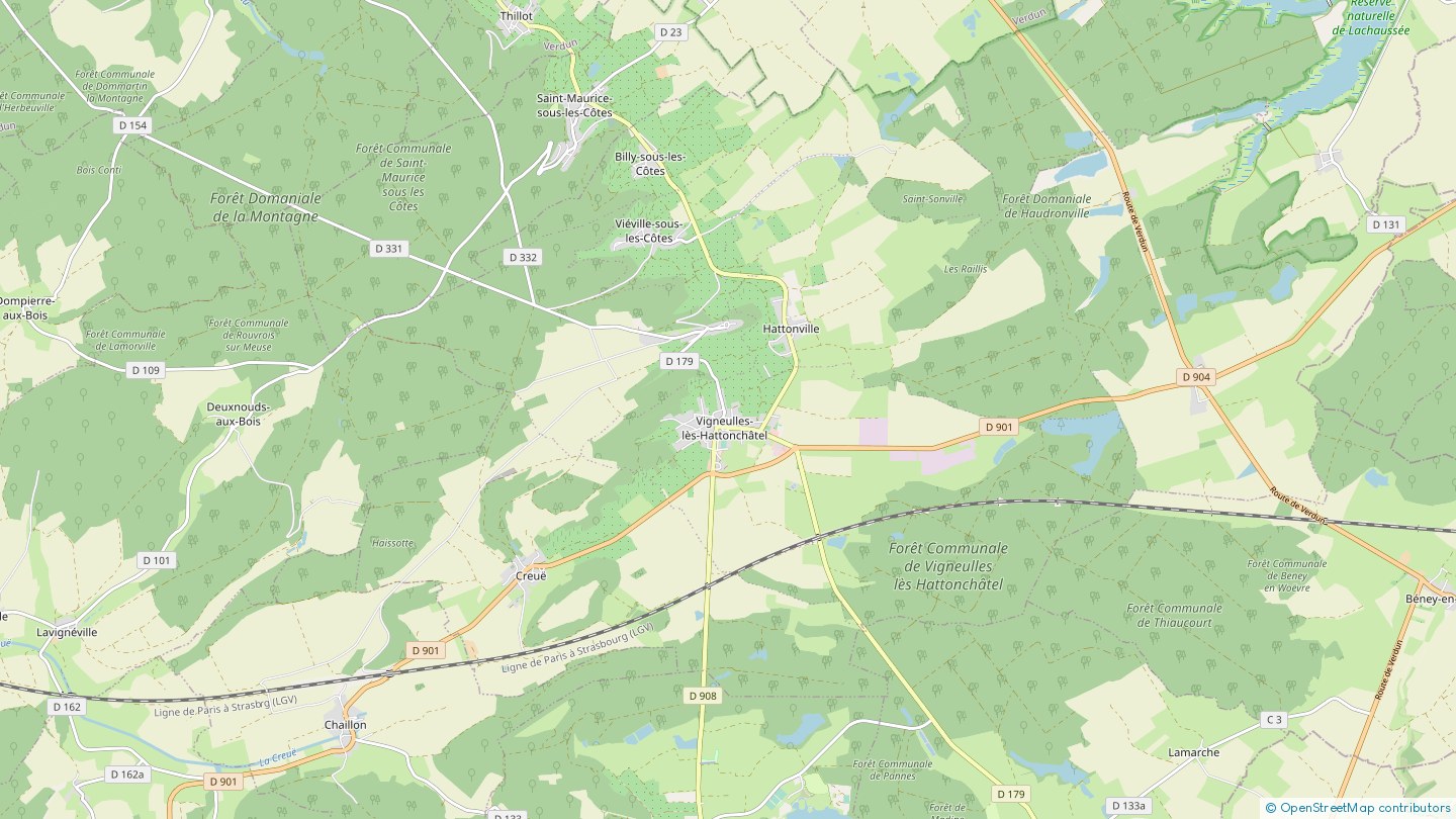 Chemin des Longues Roies Vigneulles les Hattonchatel