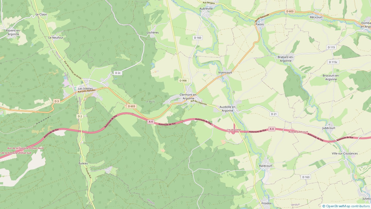 Plateau Sainte Anne Clermont en Argonne