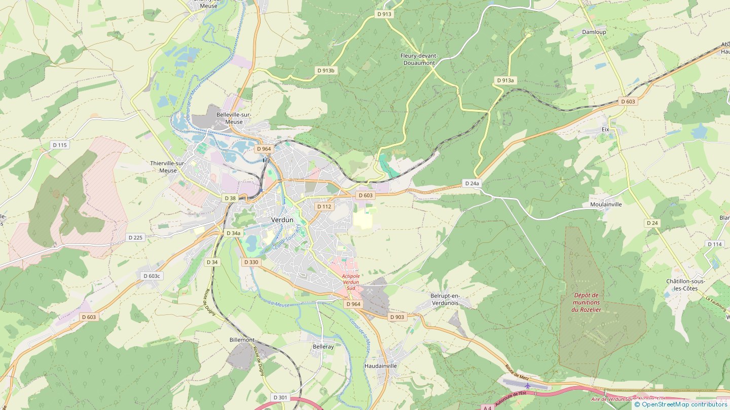 Allée Désandrouins Verdun