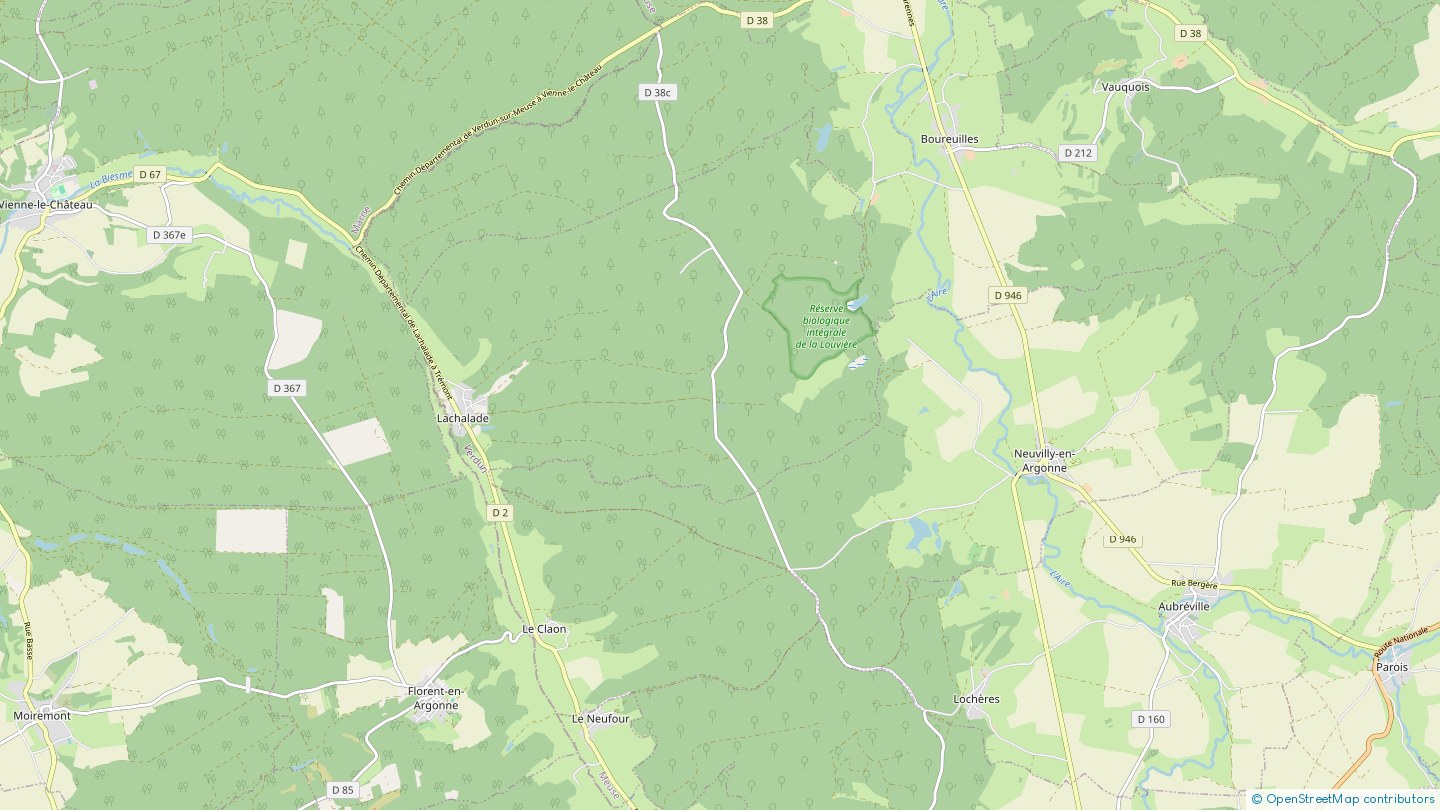 Route Forestière de la Haute Chevauchée Lachalade