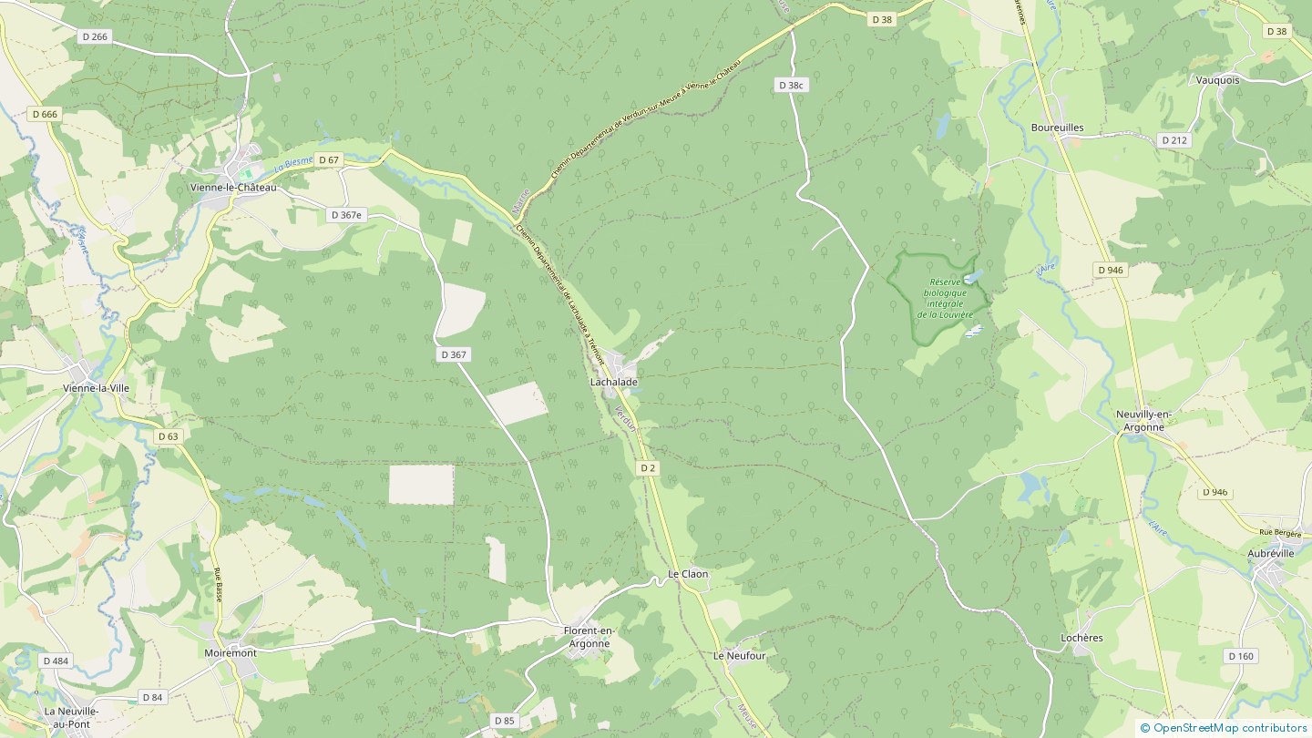 Parking du Site de la Haute Chevauchée Lachalade