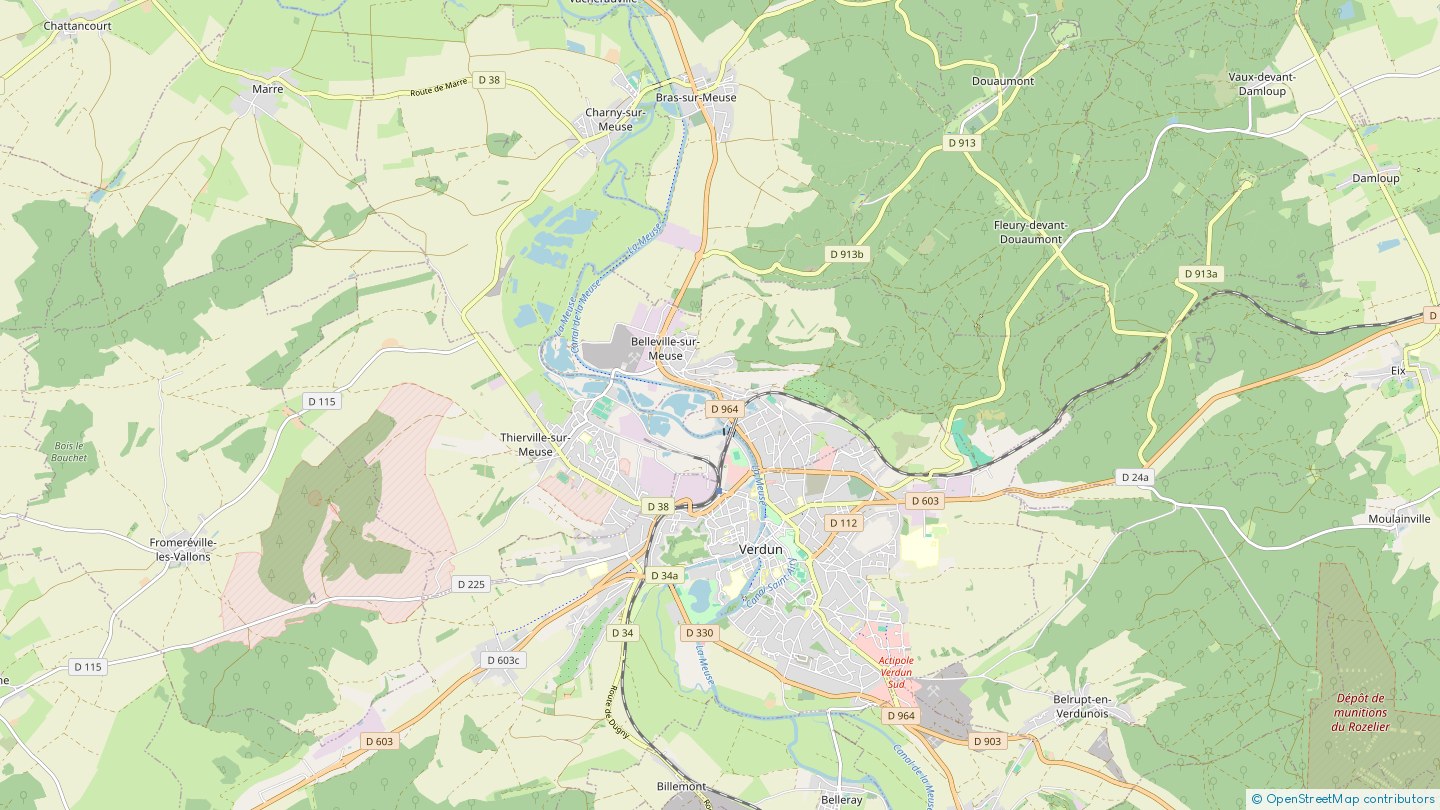 Place Maginot Belleville sur Meuse