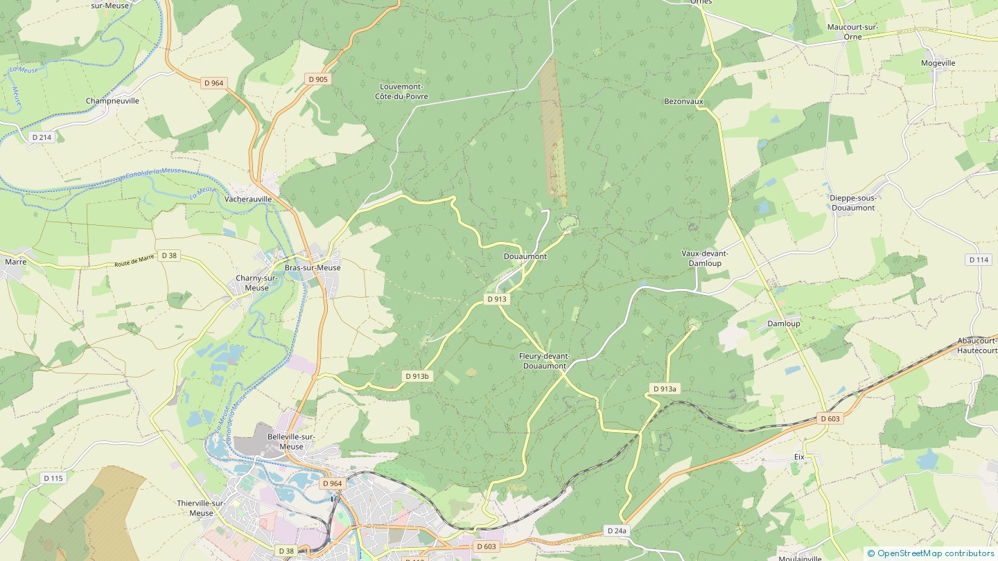 Ossuaire de Douaumont Douaumont Vaux