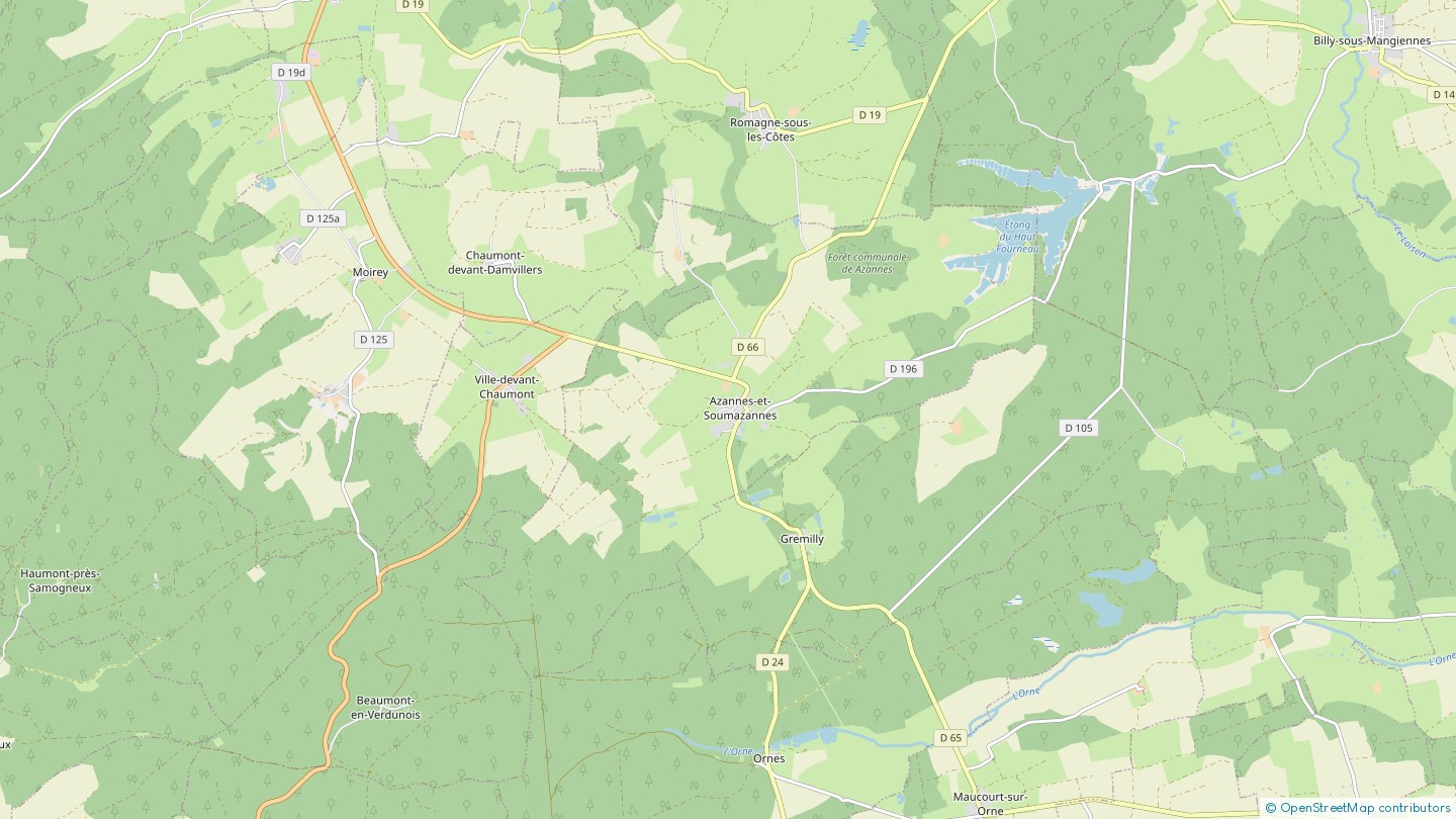 Rue Haute Azannes et Soumazannes