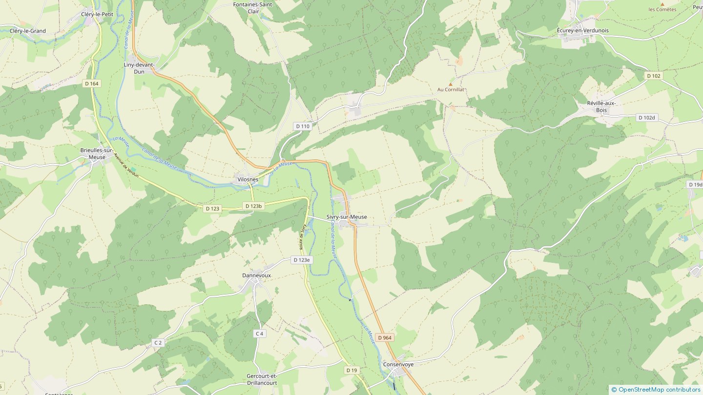 Rd 964 Sivry sur Meuse