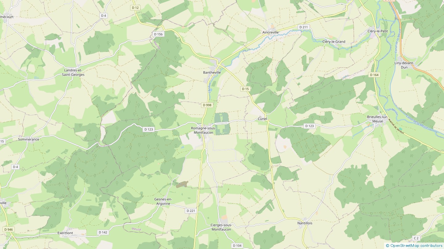 Rue du General Pershing Romagne sous Montfaucon