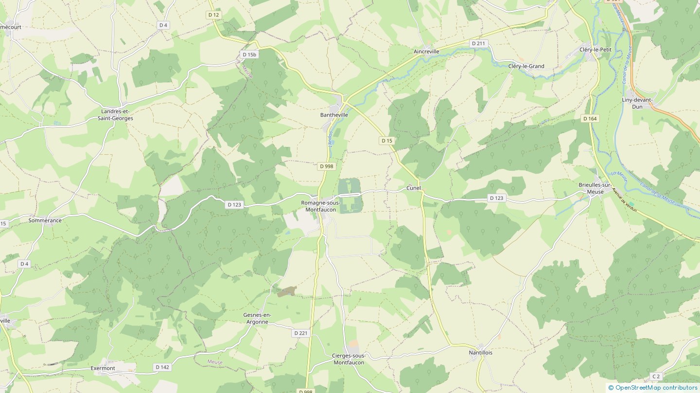 Rue du Général Pershing Romagne sous Montfaucon