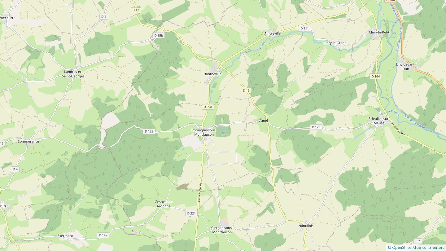 Rue du Général Pershing Romagne sous Montfaucon