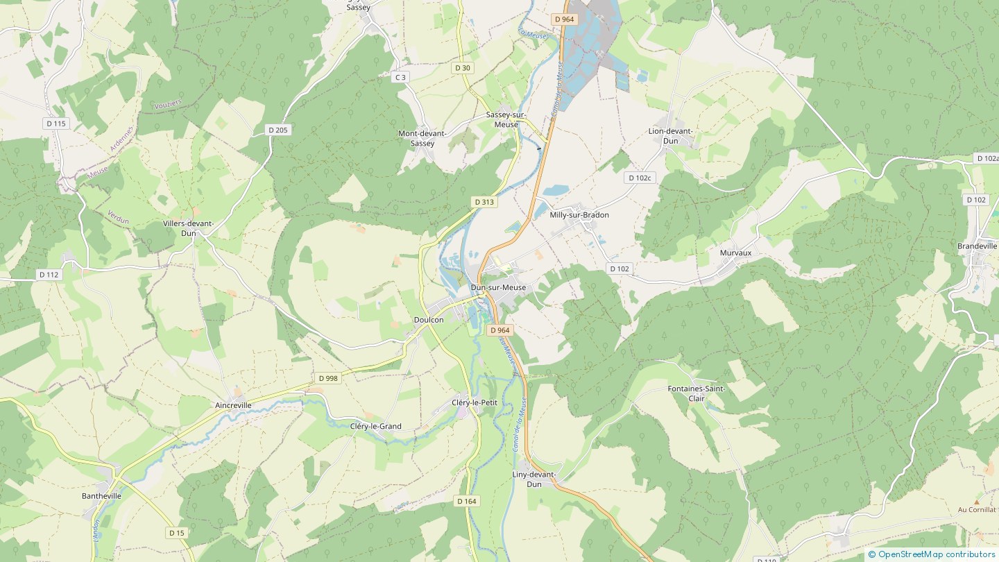 Rue de l'Église Dun sur Meuse