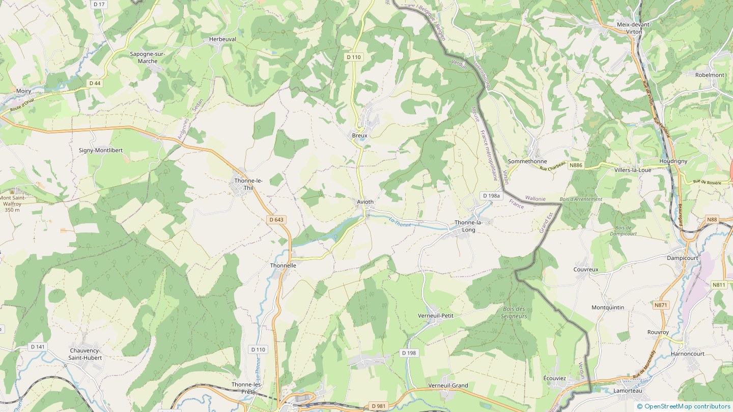 Rue de l'Abbé Delhotel Avioth